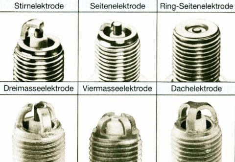 Zündkerzen Bauform - (Motor, Zündkerze, Doppelzündung)