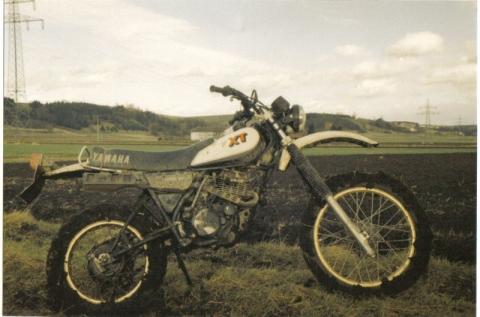 Yamaha XT 250 im Dreck! ;-) - (Enduro, Crosser)