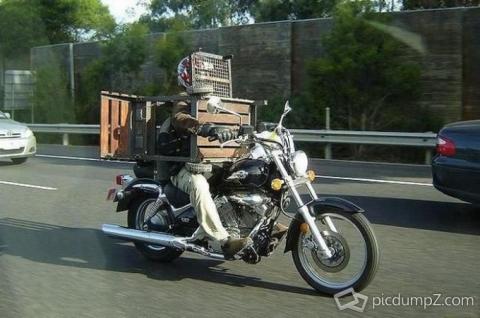 am besten so!!! - (Motorrad, Reifen, Transport)