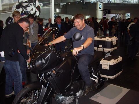 Track T800 CDI Messe Köln - (Getriebe, Dieselmotorrad, Motorradgetriebe)