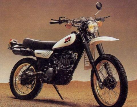Yamaha XT250 Jg. 1979 - (TÜV, Beule)