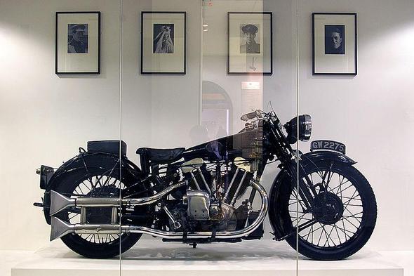 exklusives Motorrad - (chopper, bike)