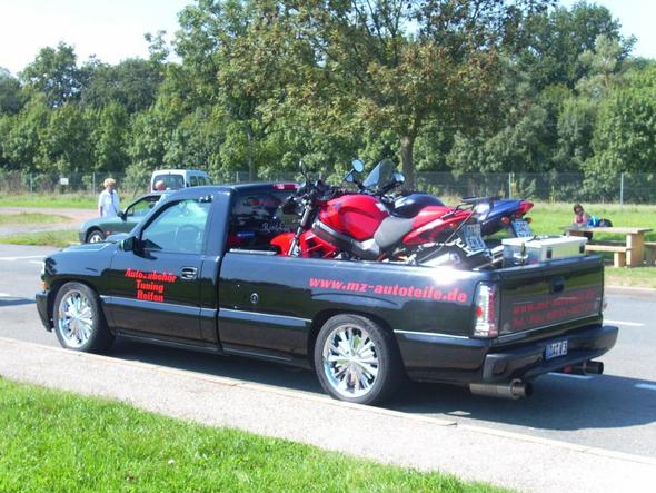 So gehts ab grins... - (Motorradtransport)