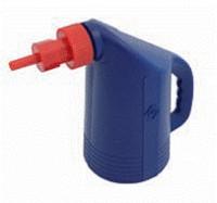 Gute Nachfüllflasche mit Wasserstop, es läuft nur soviel nach, wie nötig - (Batterie, Batterieladegerät)