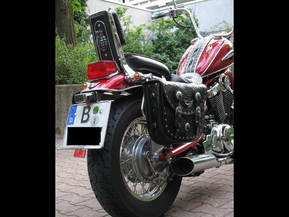 VS2 - (Motorrad, Kennzeichenhalter, Plastik)