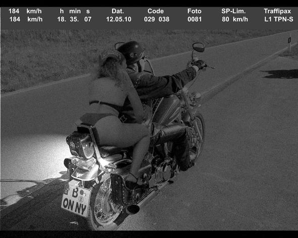 Blitzer Hilfe Motorrad