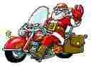 Viel Glück - (Biker-Weihnatchten, Frohe Weihnacht)
