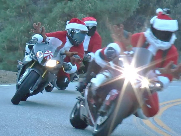 Ho Ho Ho... Santa on the road... - (Weihnachten, motorradfrage)