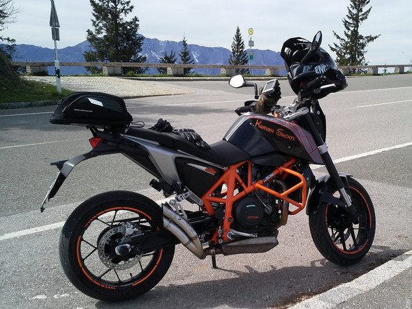 Am Rossfeld - (Reiseenduro)