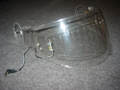 Heizvisier Eigenbau (Quelle s. Link) - (Helm, Visier, beheizbar)