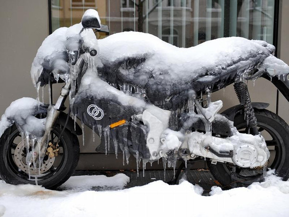 Eisbike - (Motorrad, Temperatur, Minus)