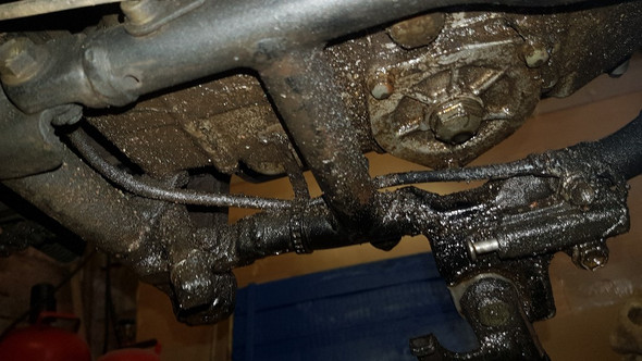 - (Ölverlust, Öl läuft aus , Suzuki marauder)