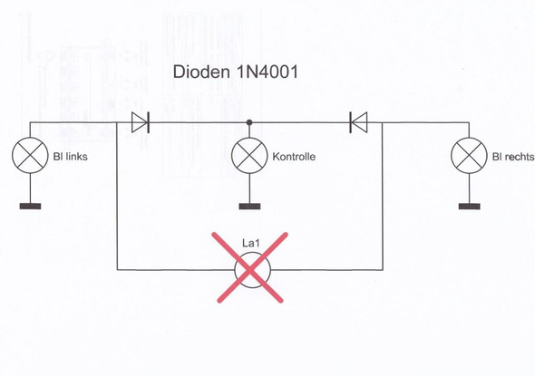 Kontrollleuchte entkoppeln - (Elektronik)
