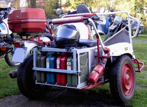 BMW Gelände-Gespann - (Motorrad, Benzin, Transport)