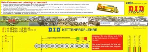 Bilduntertitel eingeben... - (Kettenspannung, Motorradkette, Spannwert)