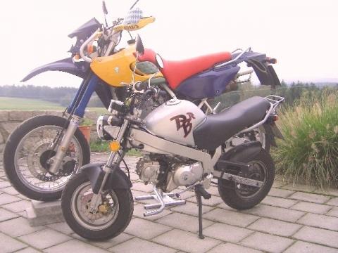 Baghi, davor die PBR - (Motorrad, Honda, Dax)