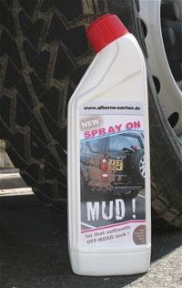 spray on mud (Quelle s. Link) - (Sprühdose, Schlamm, Mud)