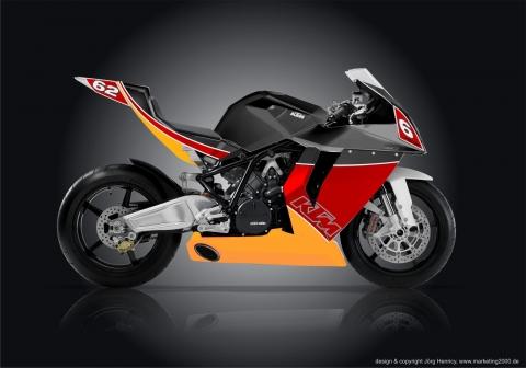 KTM RC8 Team62.de - (Motorrad, Design, Studie)