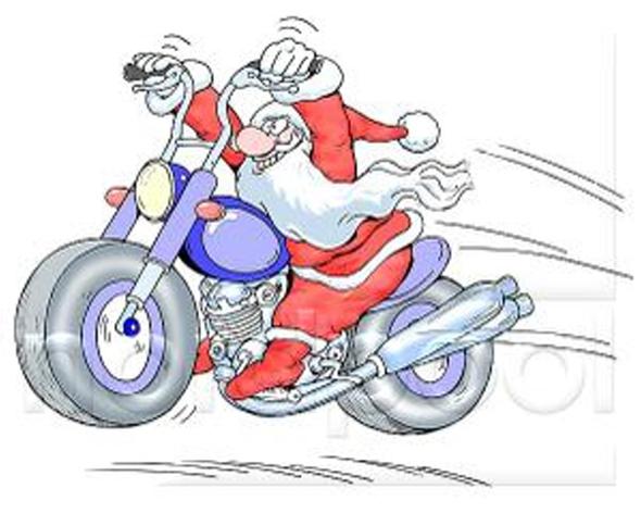 Biker-Weihnachtsmann - (Biker-Weihnatchten, Frohe Weihnacht)
