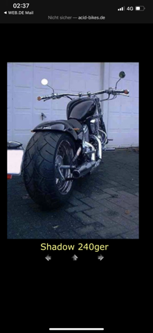 Honda Vt 600 Breiteres Hinterrad Reifen