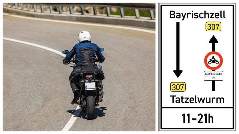 Streckensperrung Motorrad Google Maps