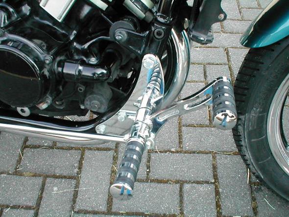 so hätte ich es gerne - (Fußrastenanlage, vorverlegen)