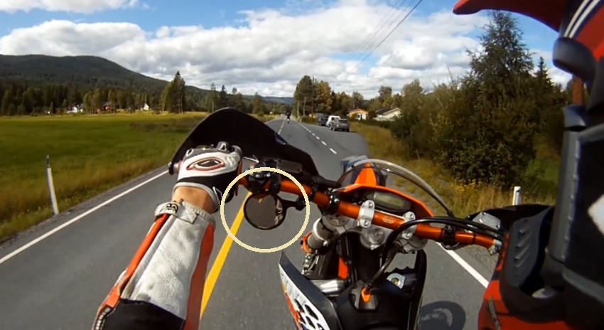 Von wo bekomme ich Spiegel die unter dem Lenker hängen?