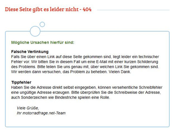 Seite gibt es nicht - (Forum, Technisches Problem)