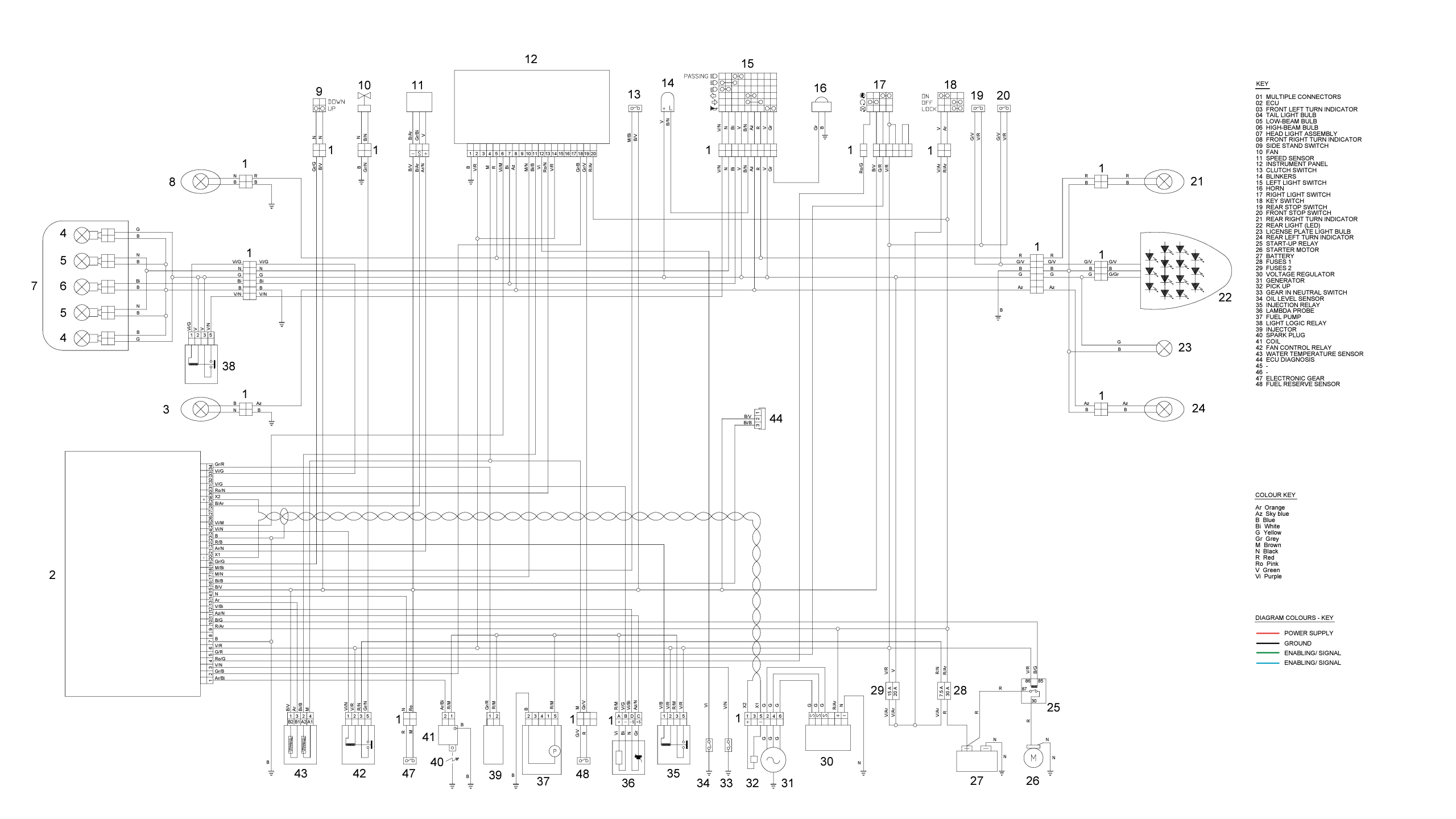 Lichtmaschinenregler Schaltplan